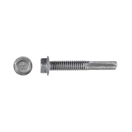 Simpson Strong-Tie X1B1214-3.5K Strong-Drive (#12 x 1") Self-Drilling X Metal Screw - Clear Zinc Coating (3500 Pack) - 2